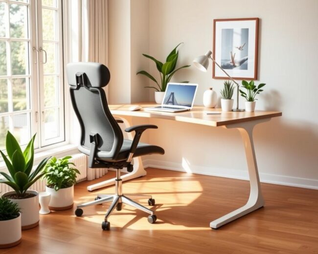 ergonomic workspace